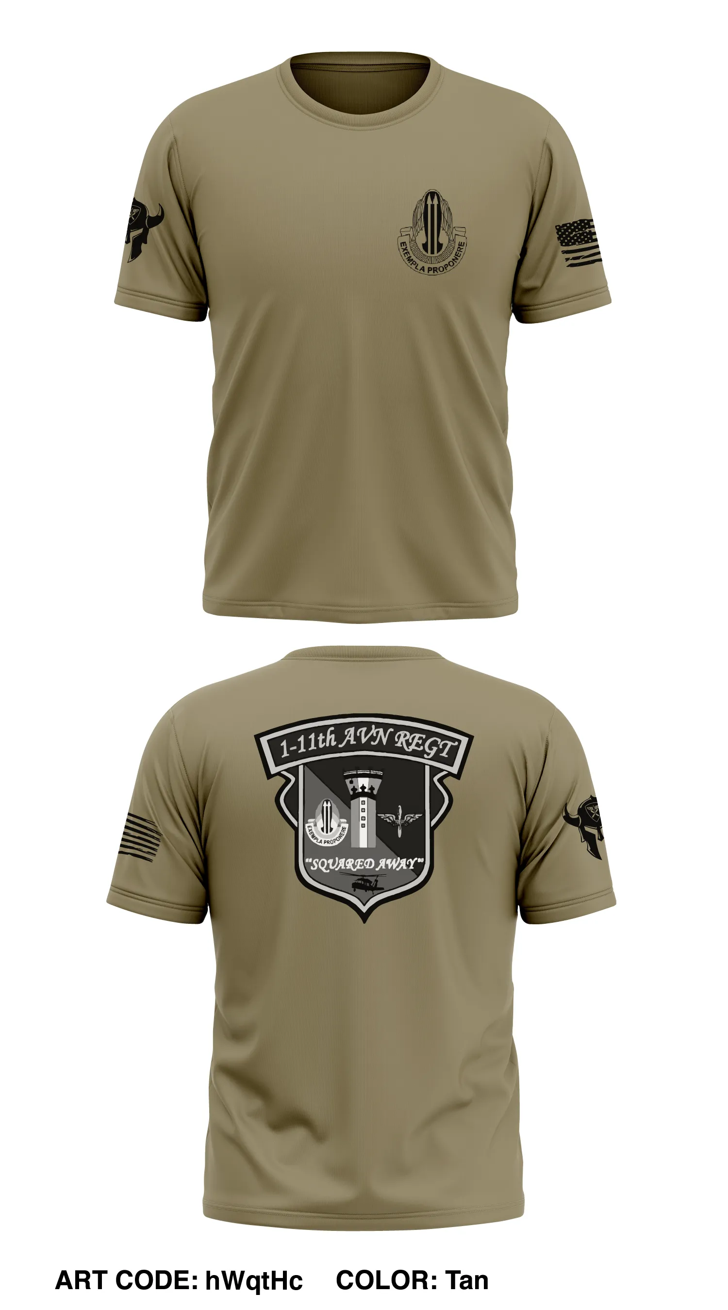 1-11th Aviation Regiment Store 1 Core Men's SS Performance Tee - hWqtHc