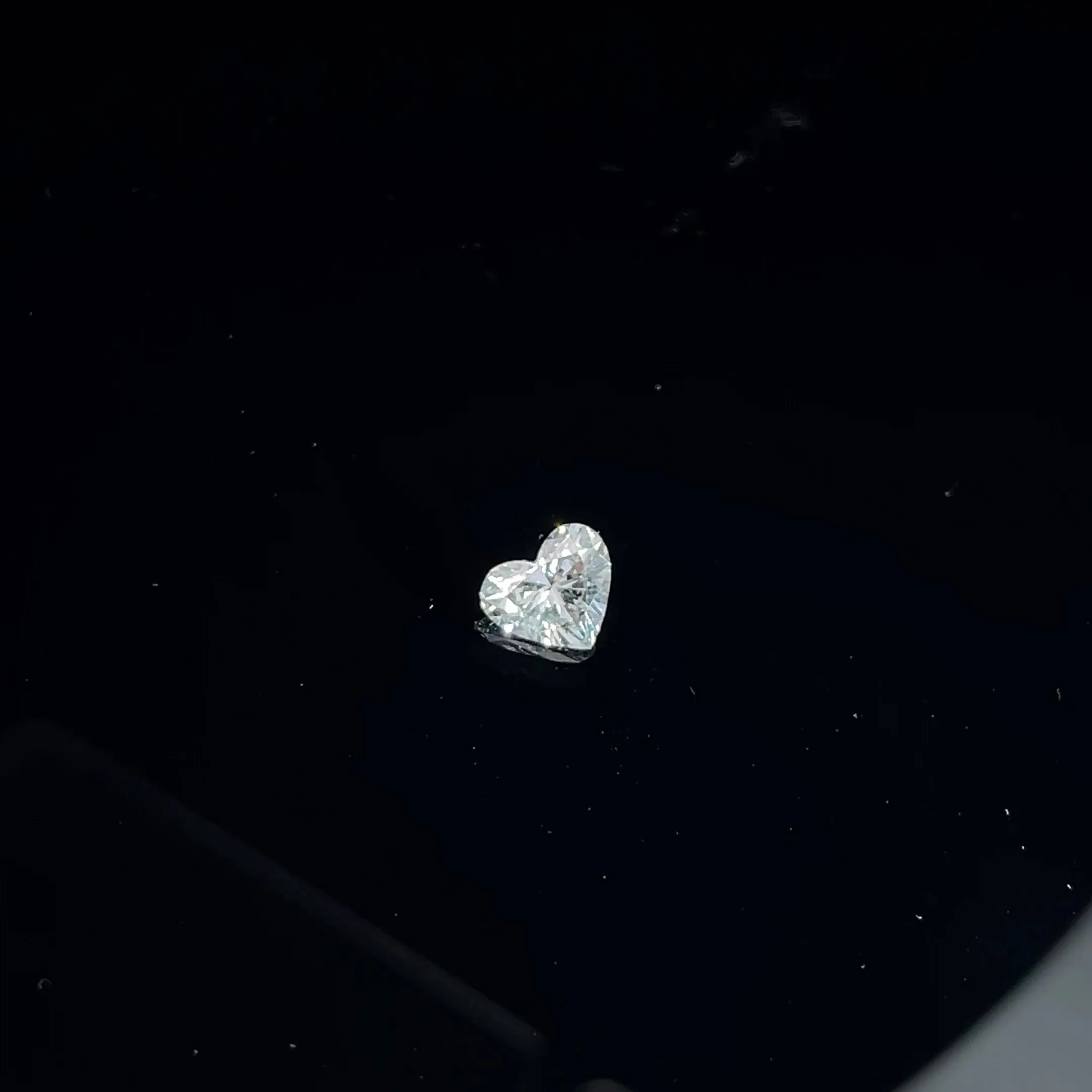 1.08ct H SI1 Heart Loose Diamond Certified By GIA# 1232505699