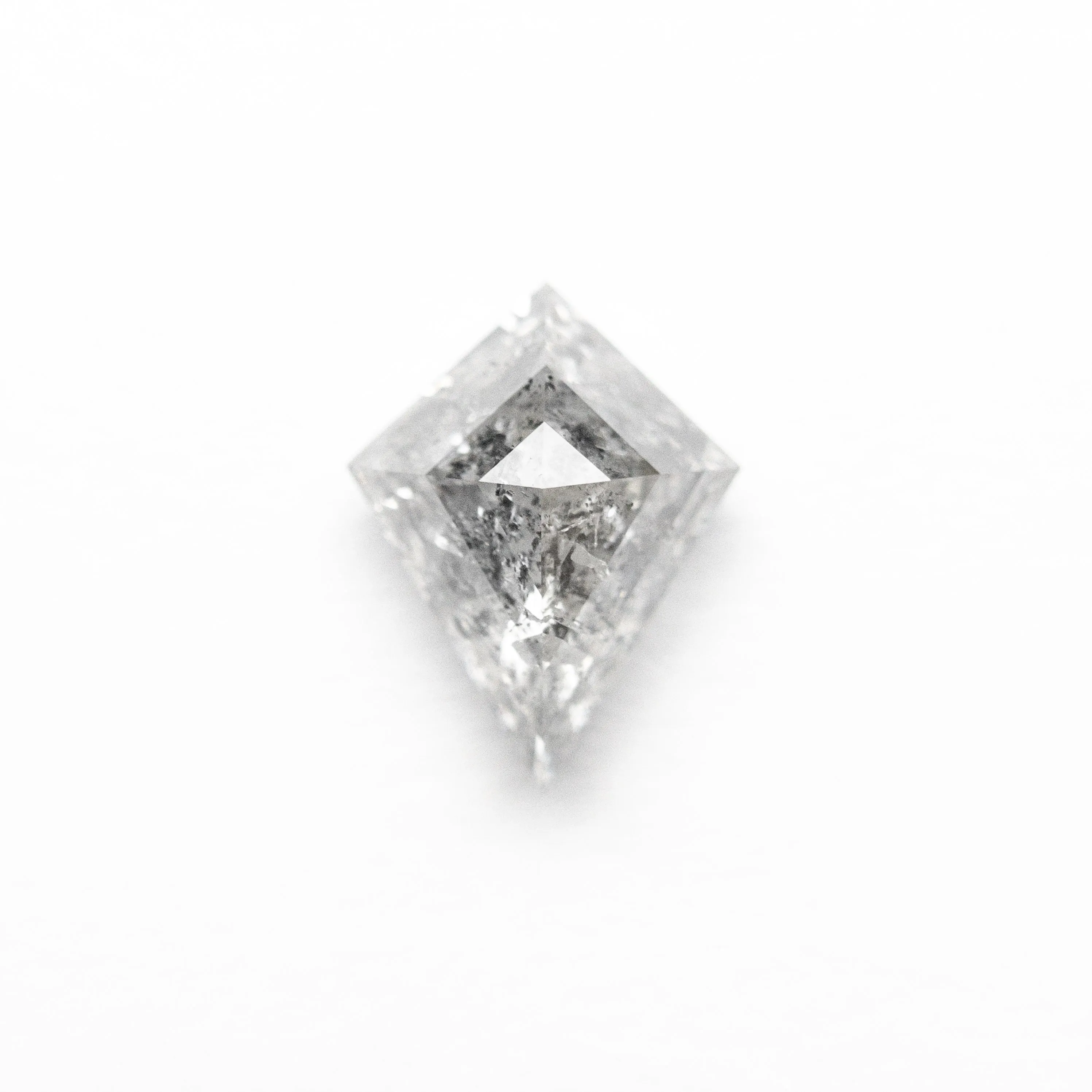 1.11 CARAT CANADIAN SALT AND PEPPER DOUBLE CUT KITE DIAMOND