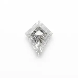 1.11 CARAT CANADIAN SALT AND PEPPER DOUBLE CUT KITE DIAMOND