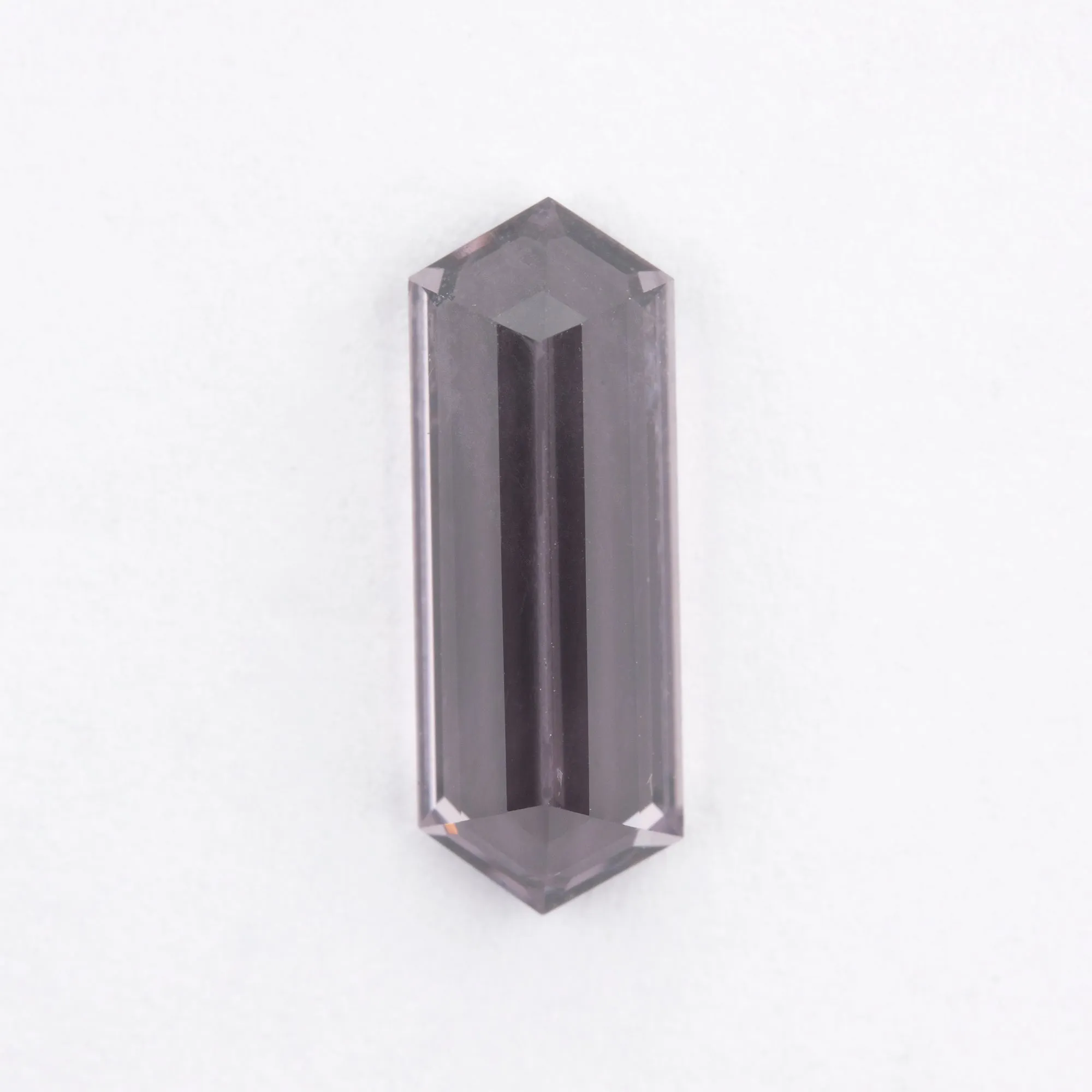 1.73 Carat Violet/Grey Spinel Hexagon