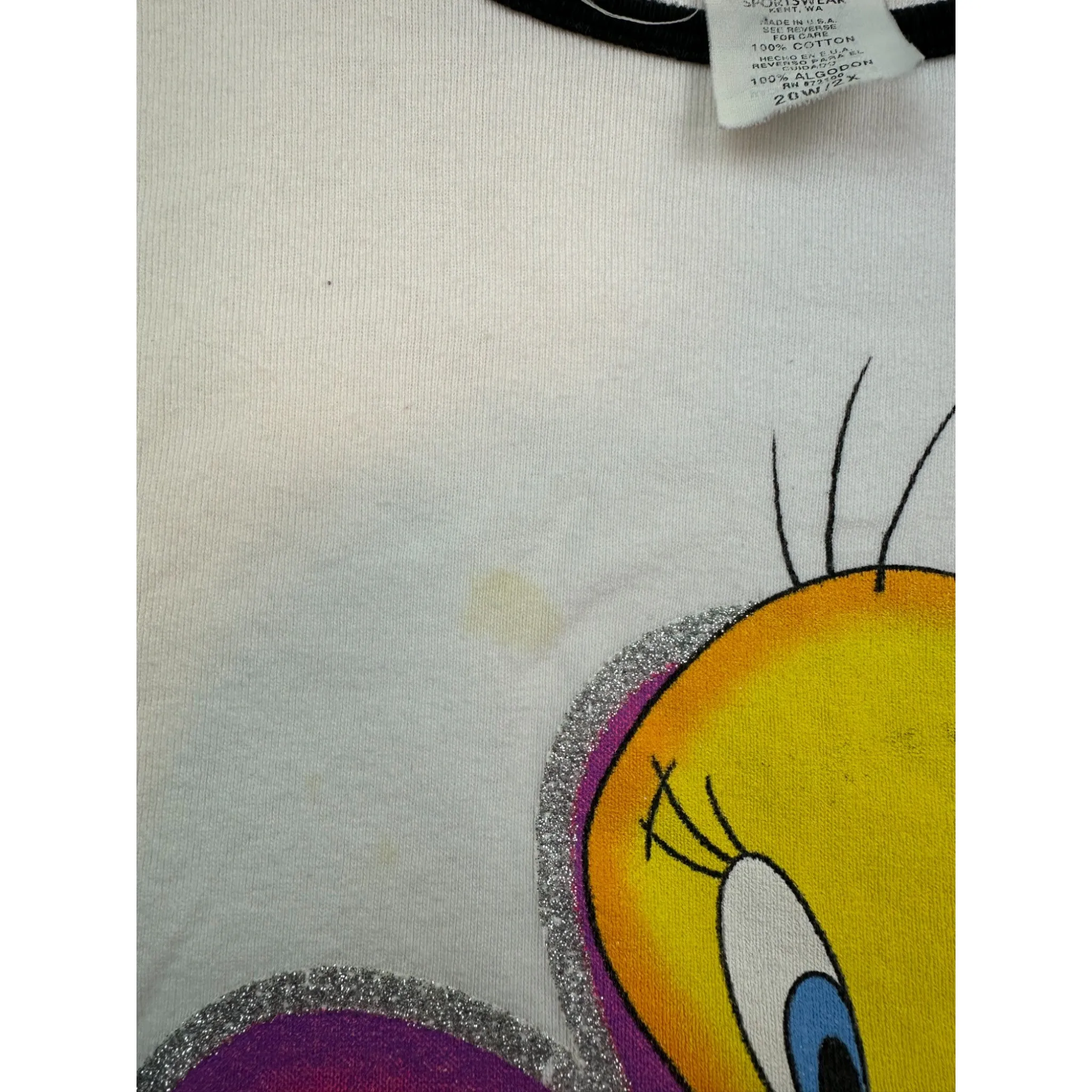1997 WARNER BROS “TWEETY BIRD” TEE - (2X)