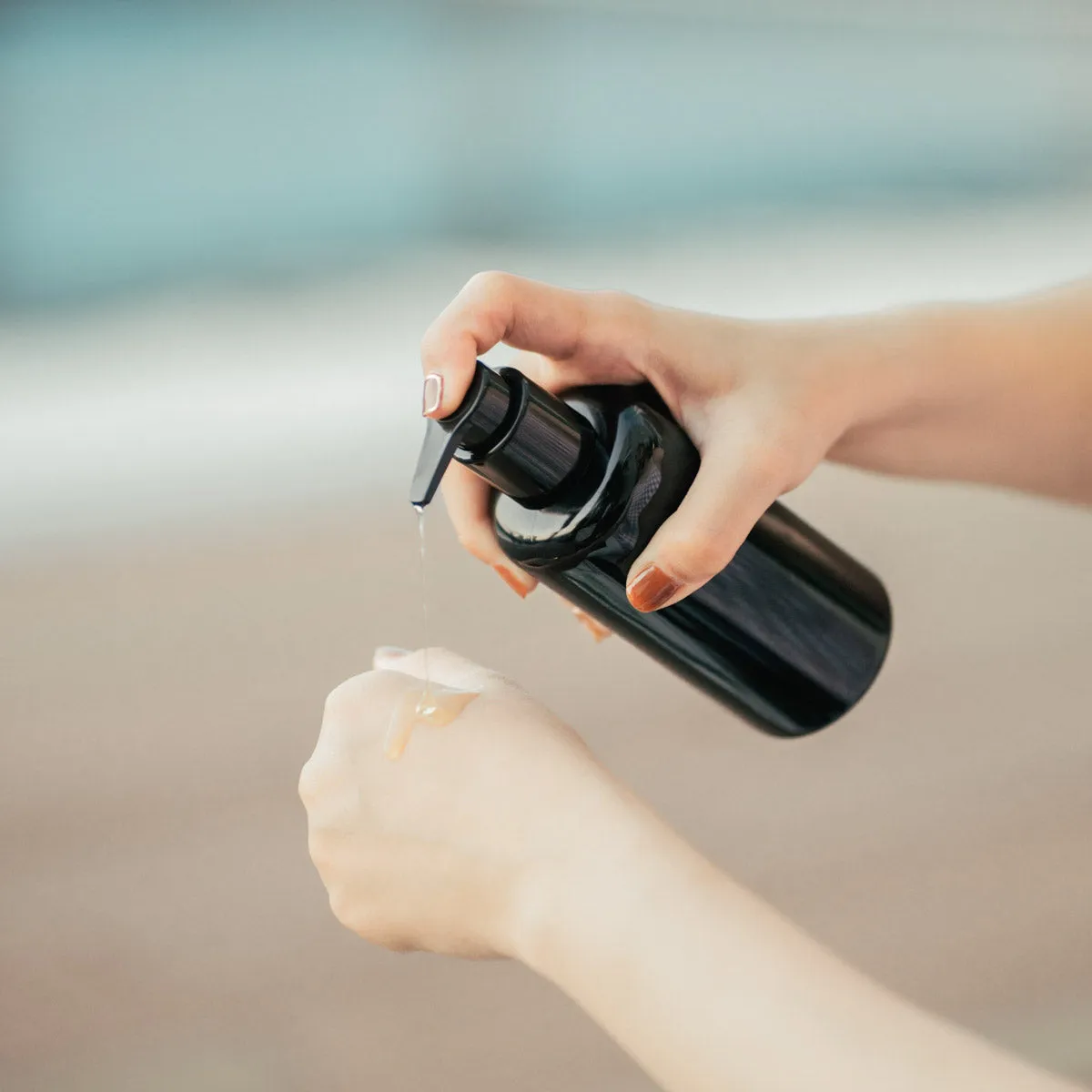 200 ml Glass Soap Dispenser Bottle
