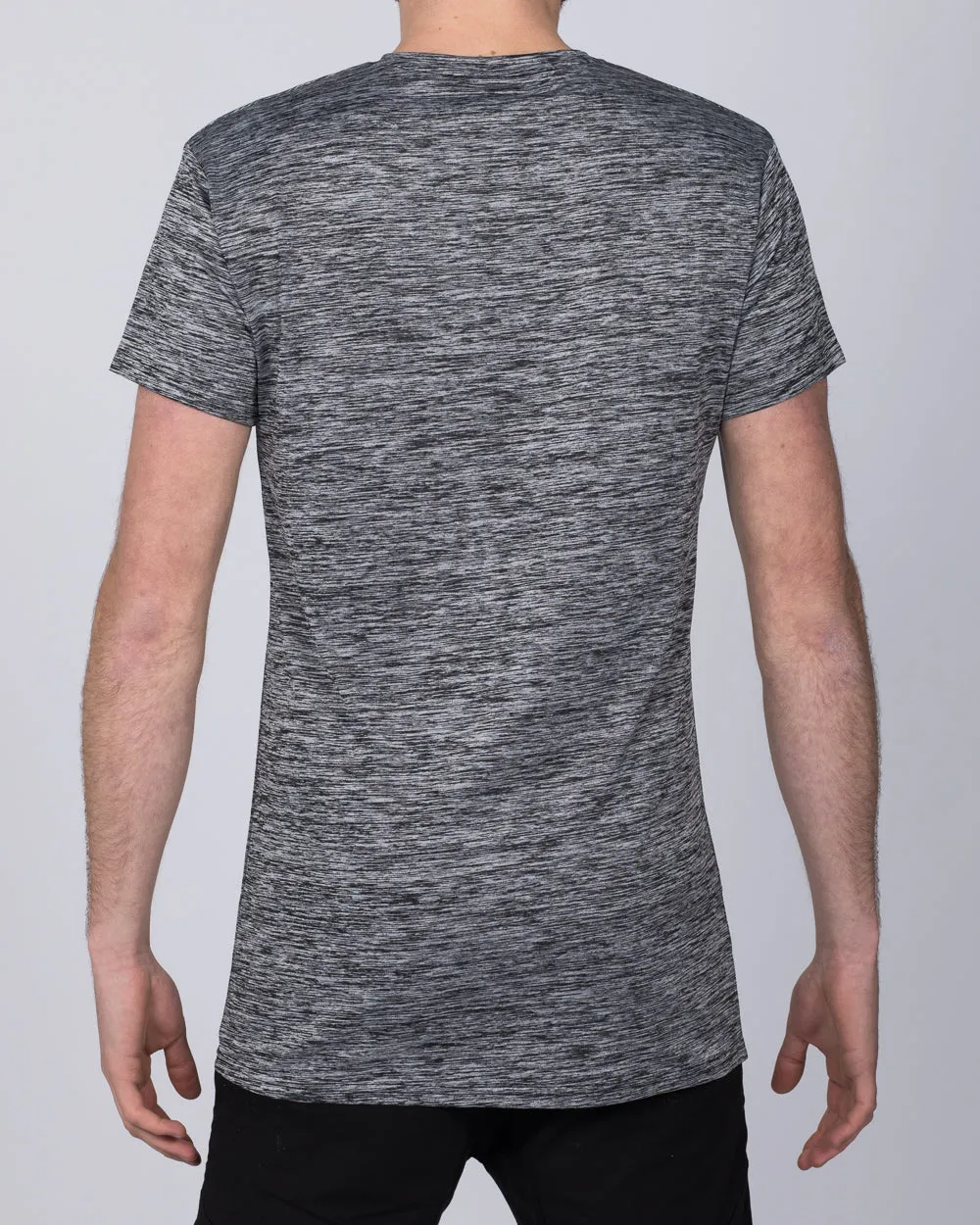 2t Performance Top (black marl)