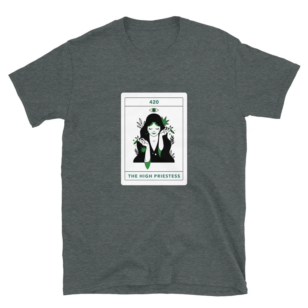 420 The High Priestess Tarot T Shirt