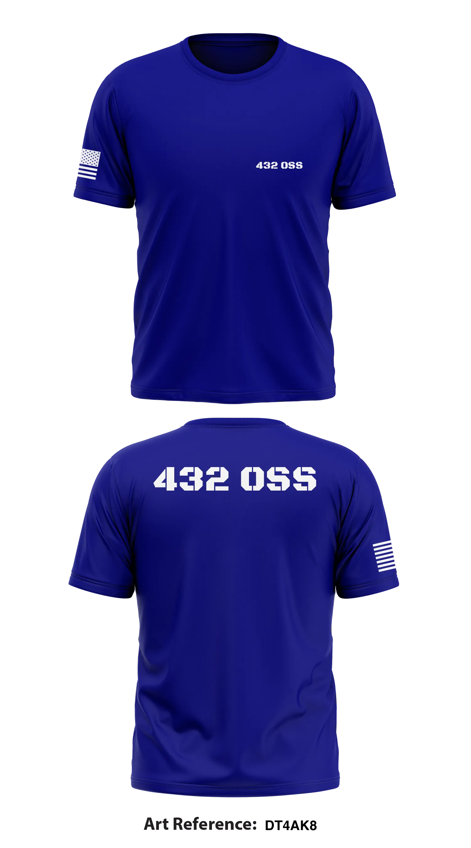 432 OSS Store 1 Core Men's SS Performance Tee - DT4AK8