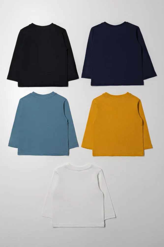 5 Pack T-Shirts Multi