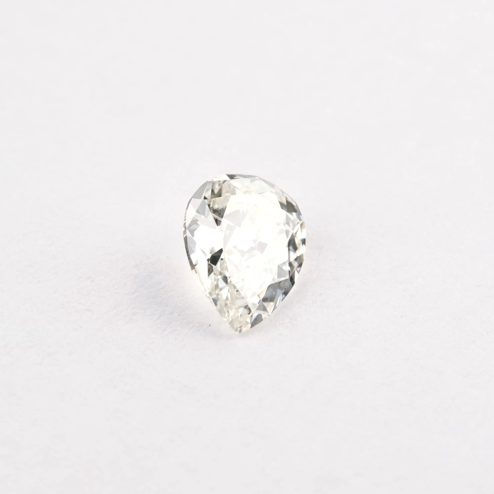 .60 Carat Clear European Cut Pear Diamond
