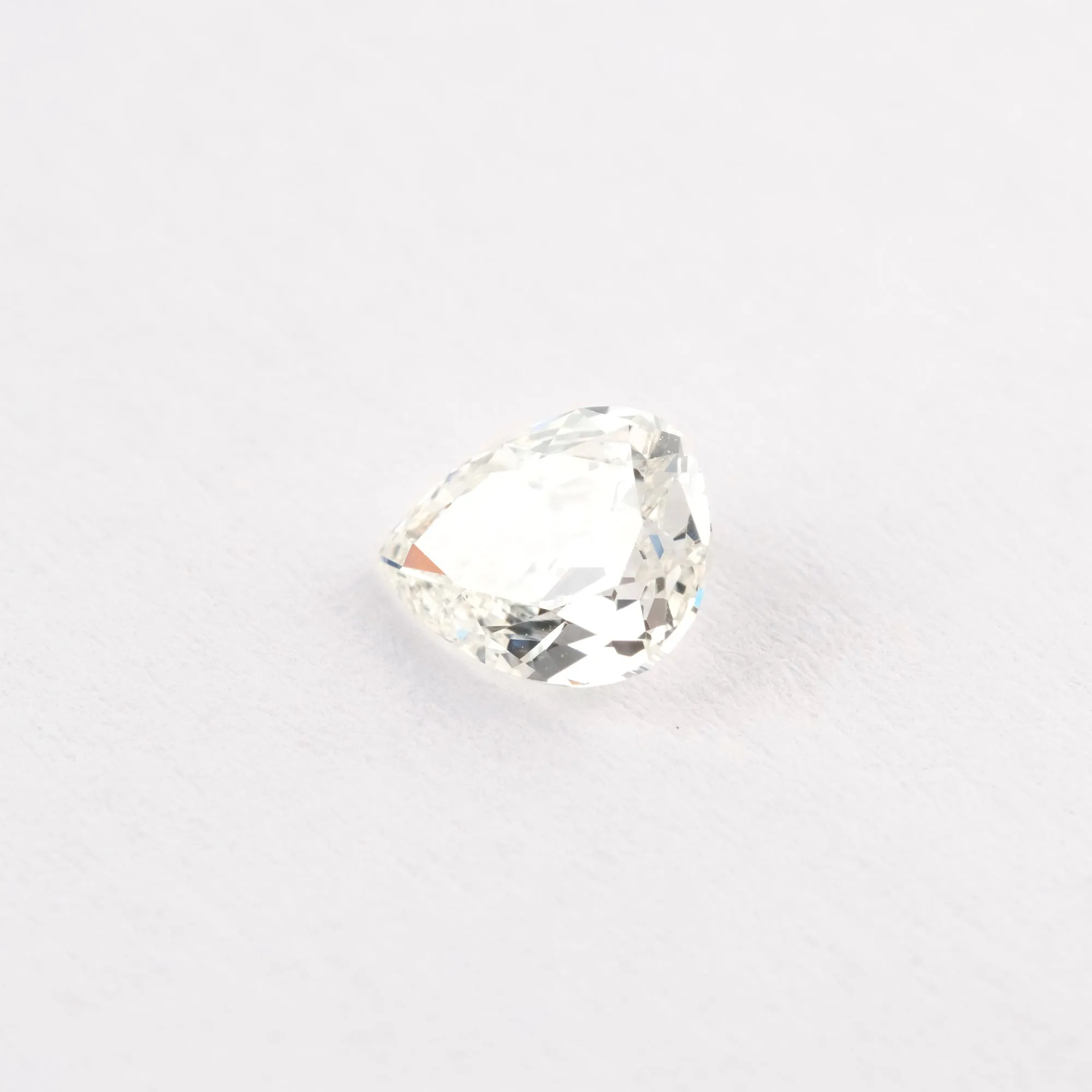 .60 Carat Clear European Cut Pear Diamond