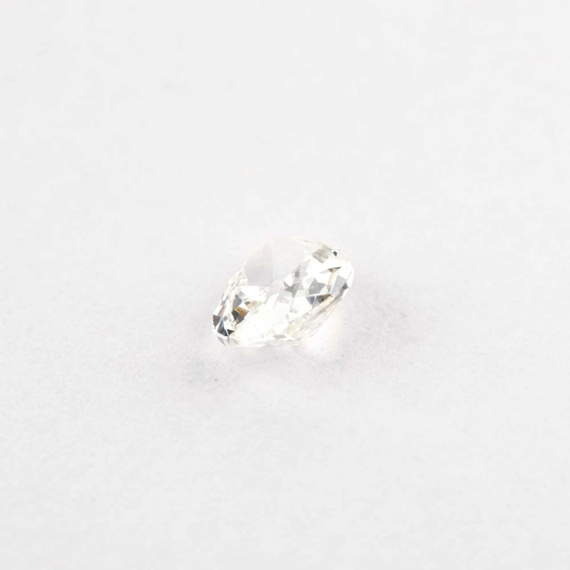 .60 Carat Clear European Cut Pear Diamond