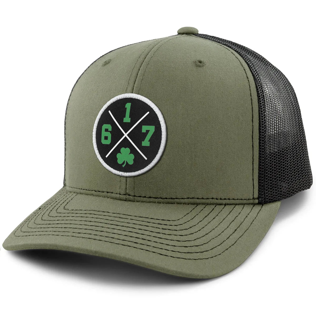 617 Shamrock Emblem Classic Snapback Trucker