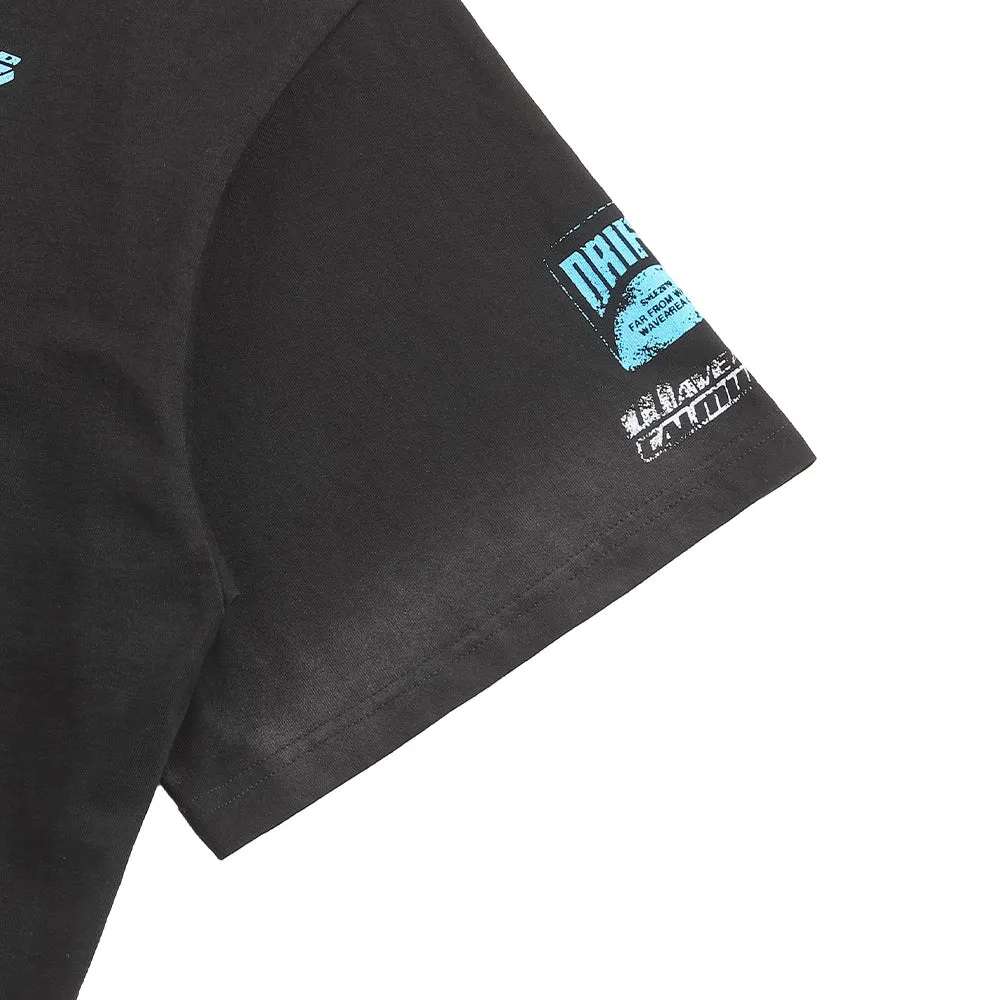 6Kull Washed Brand Print T-Shirt