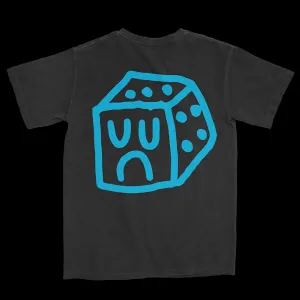 AFRAID 2023 DICE BOY SHIRT - BLACK / BLUE