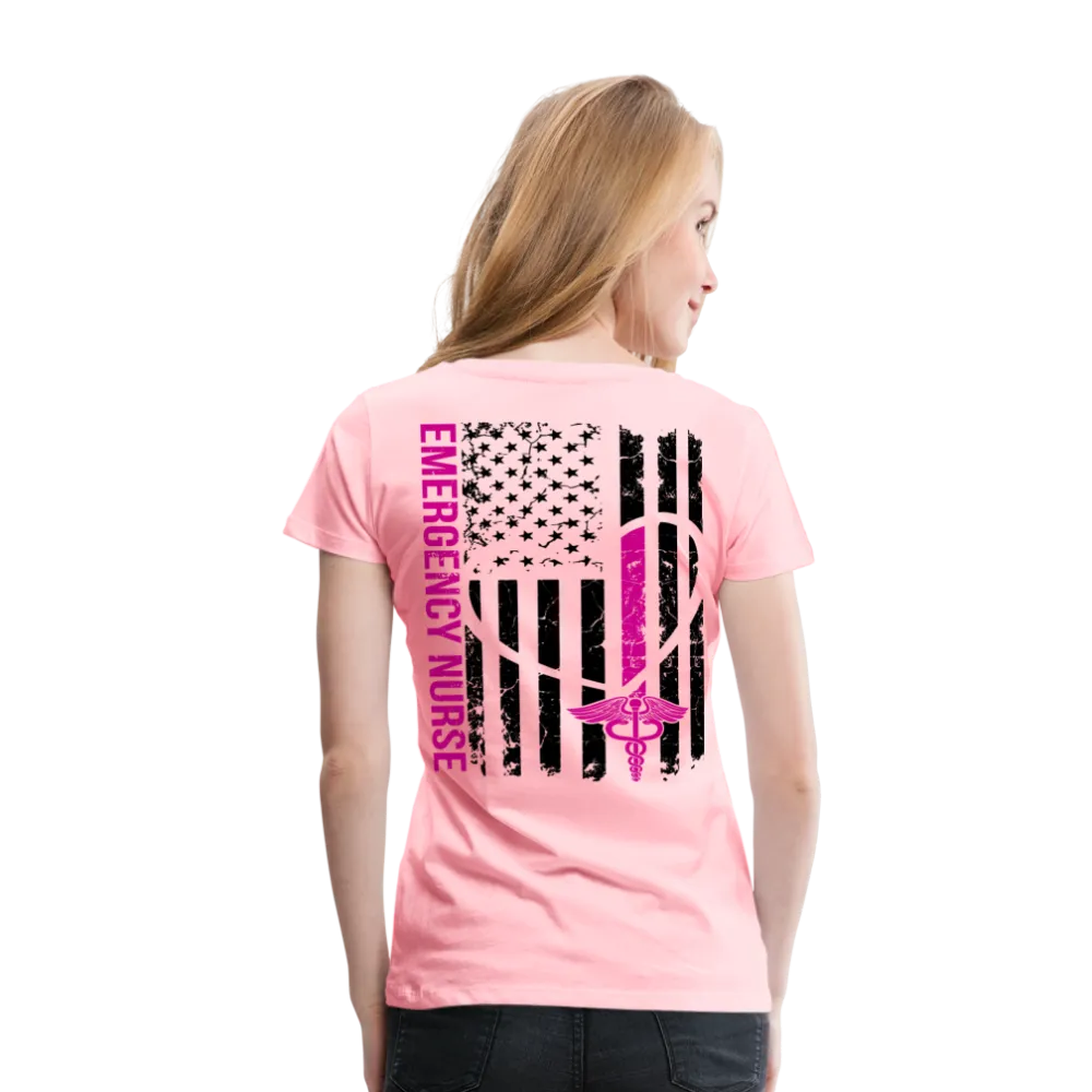 Alicia Emergency Nurse Women’s Premium T-Shirt