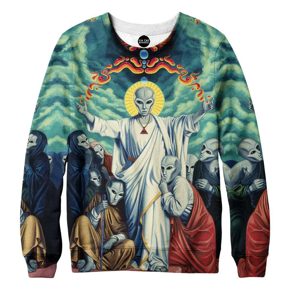 Alien Christ Sweatshirt
