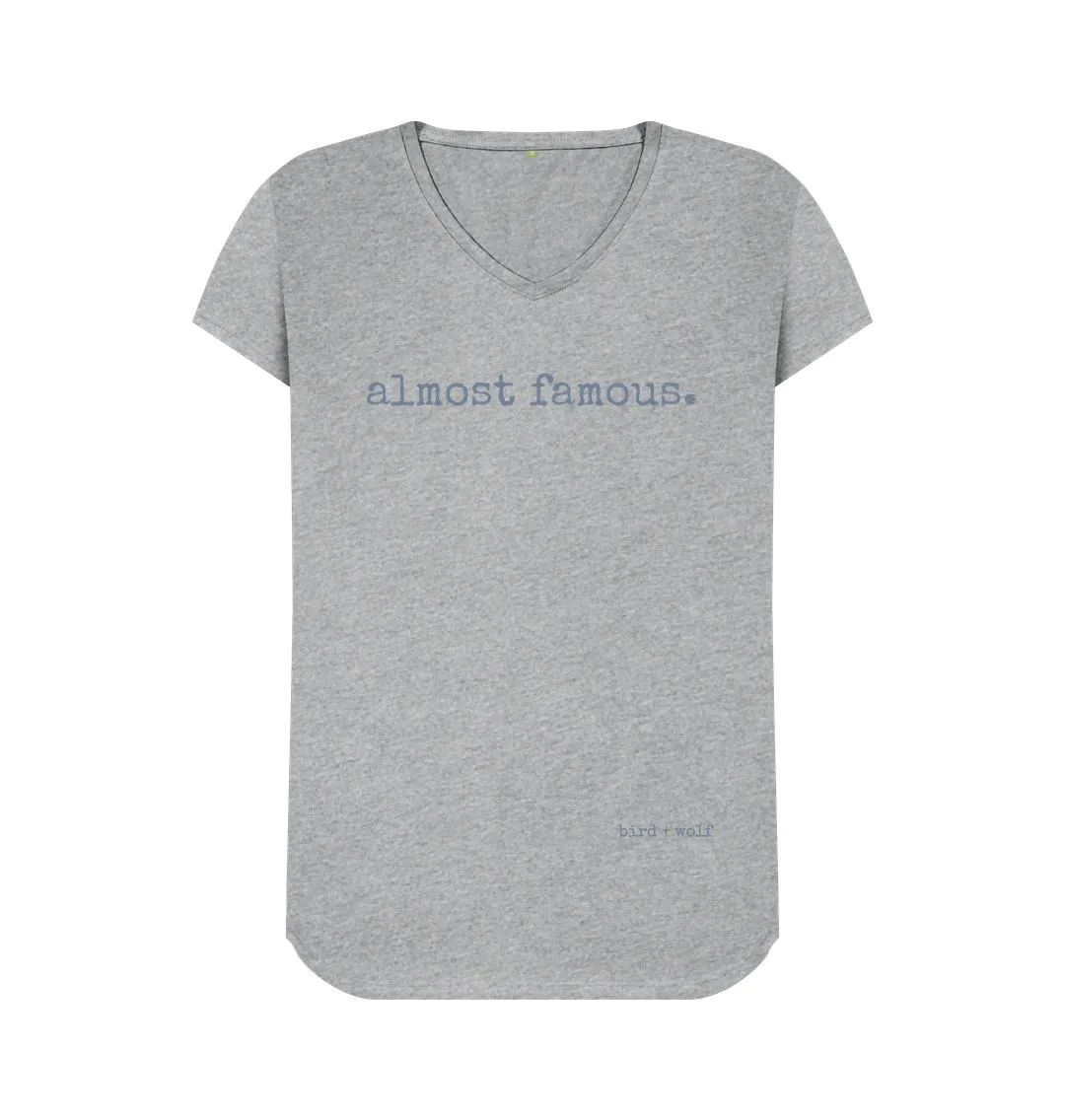 Almost Famous V Neck Tee