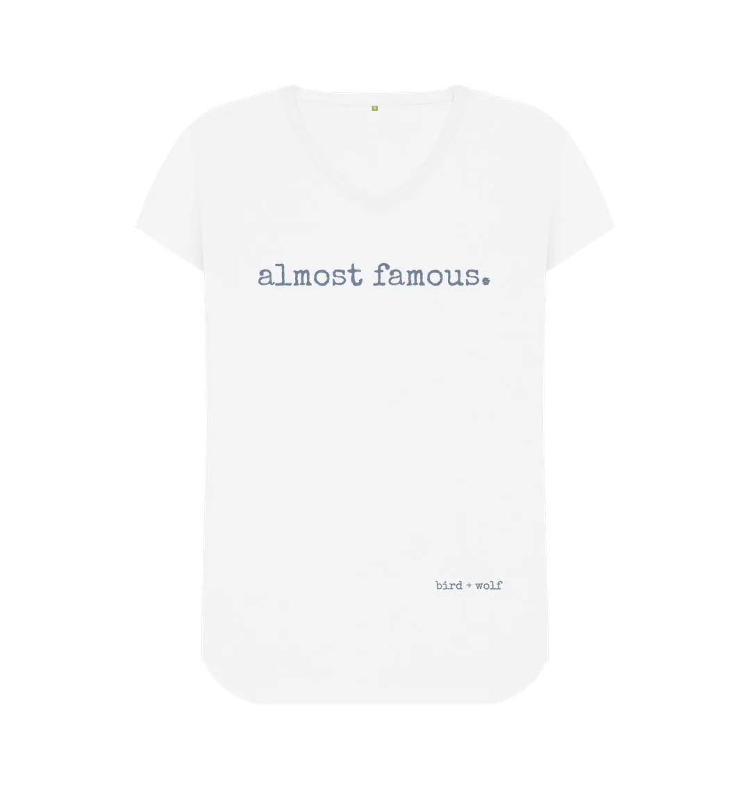 Almost Famous V Neck Tee