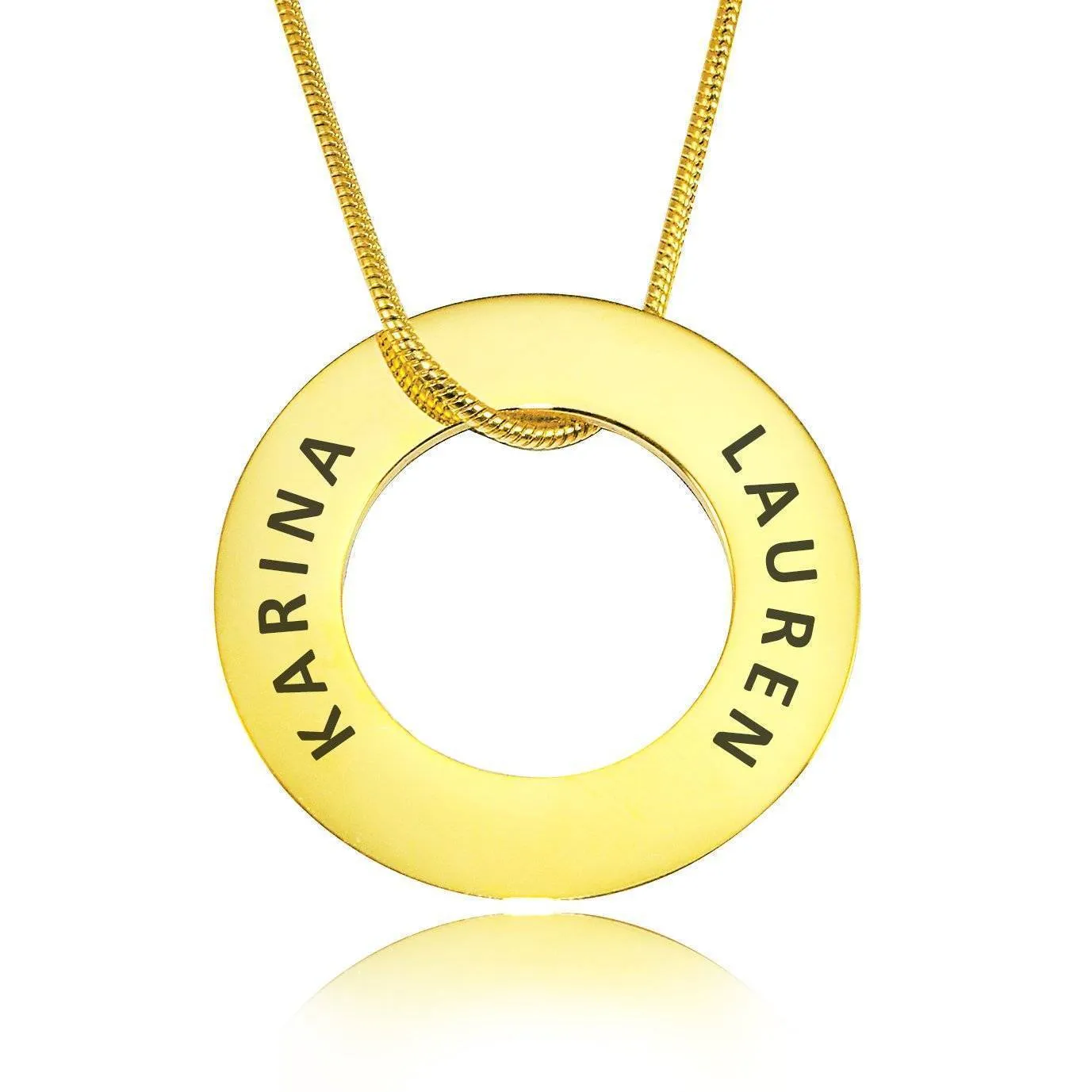 Always Forever Washer Necklace