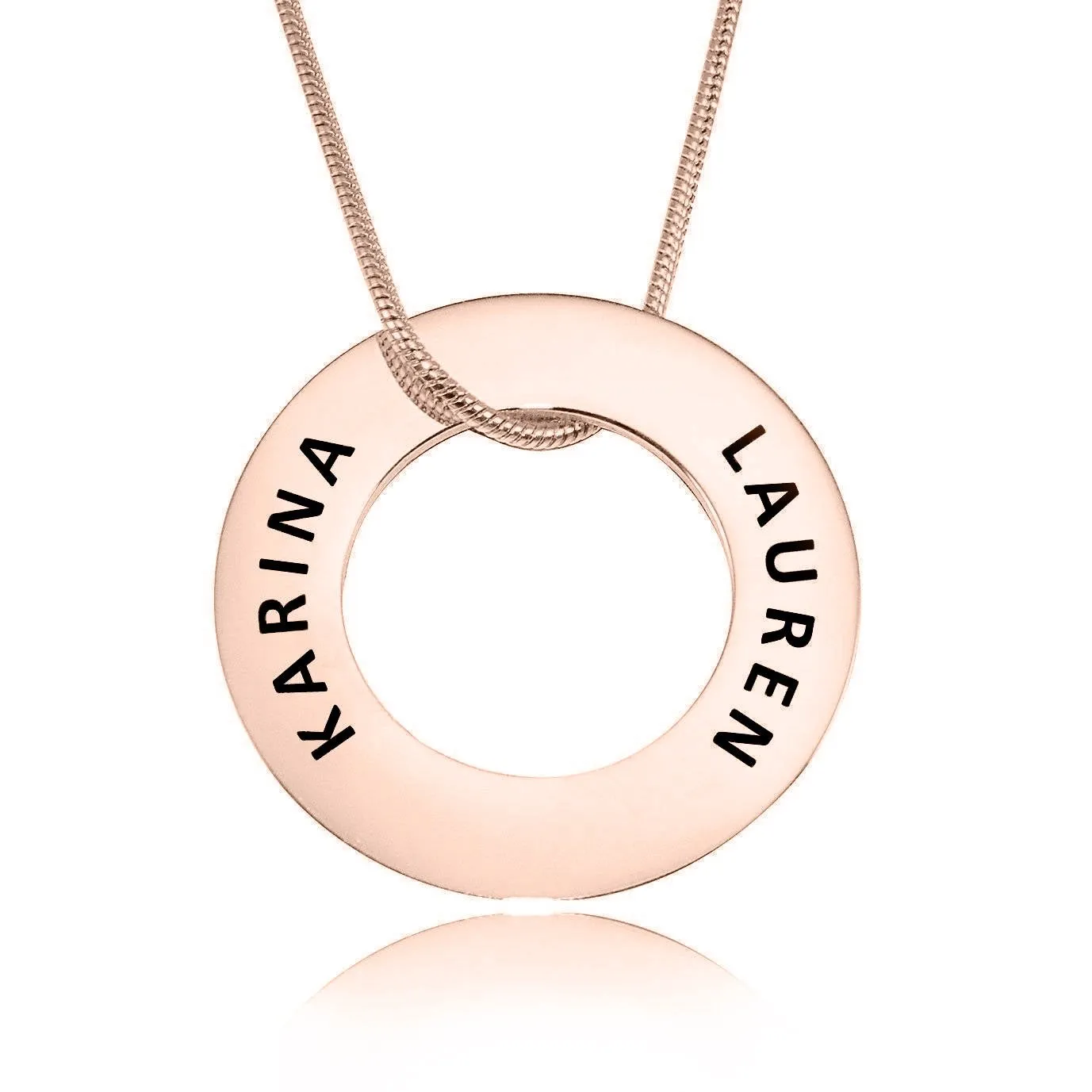 Always Forever Washer Necklace