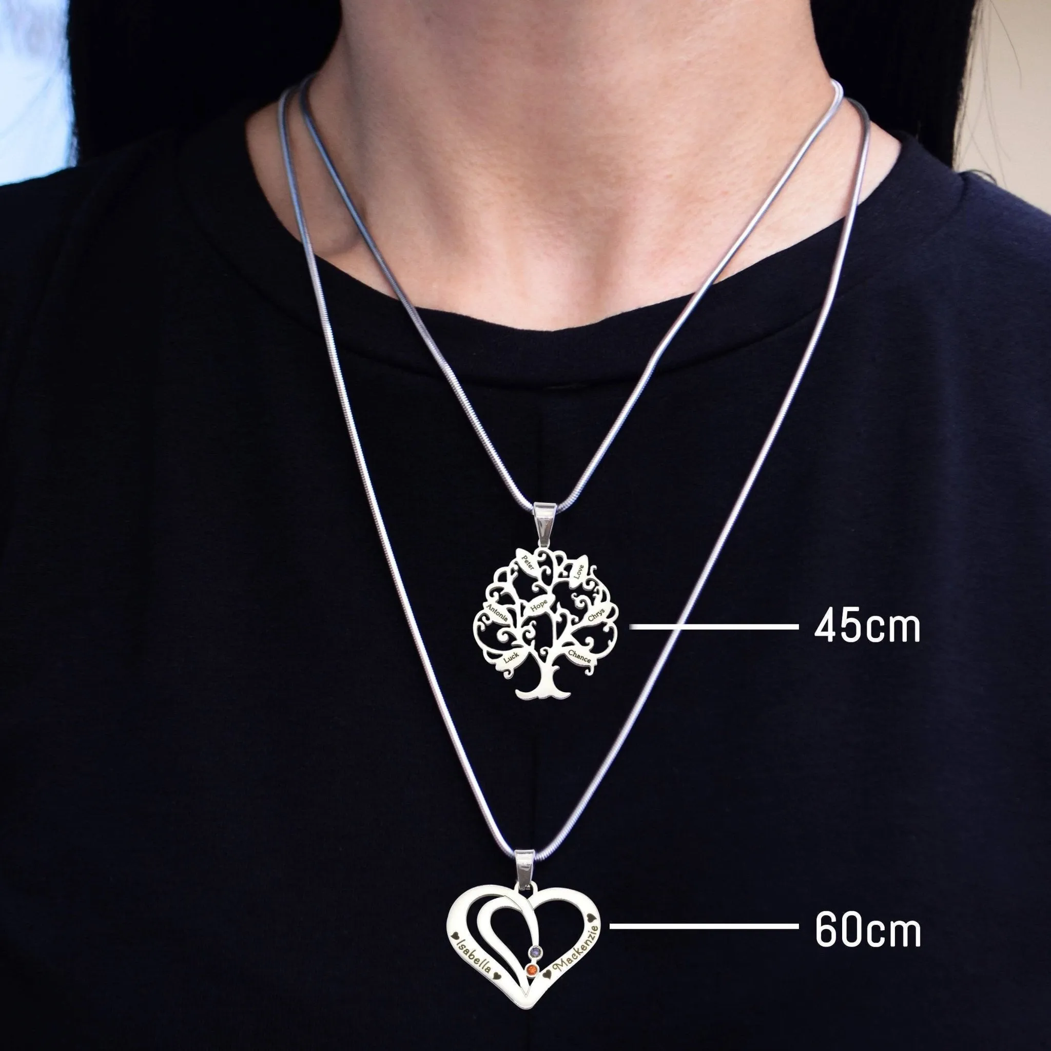Always Forever Washer Necklace