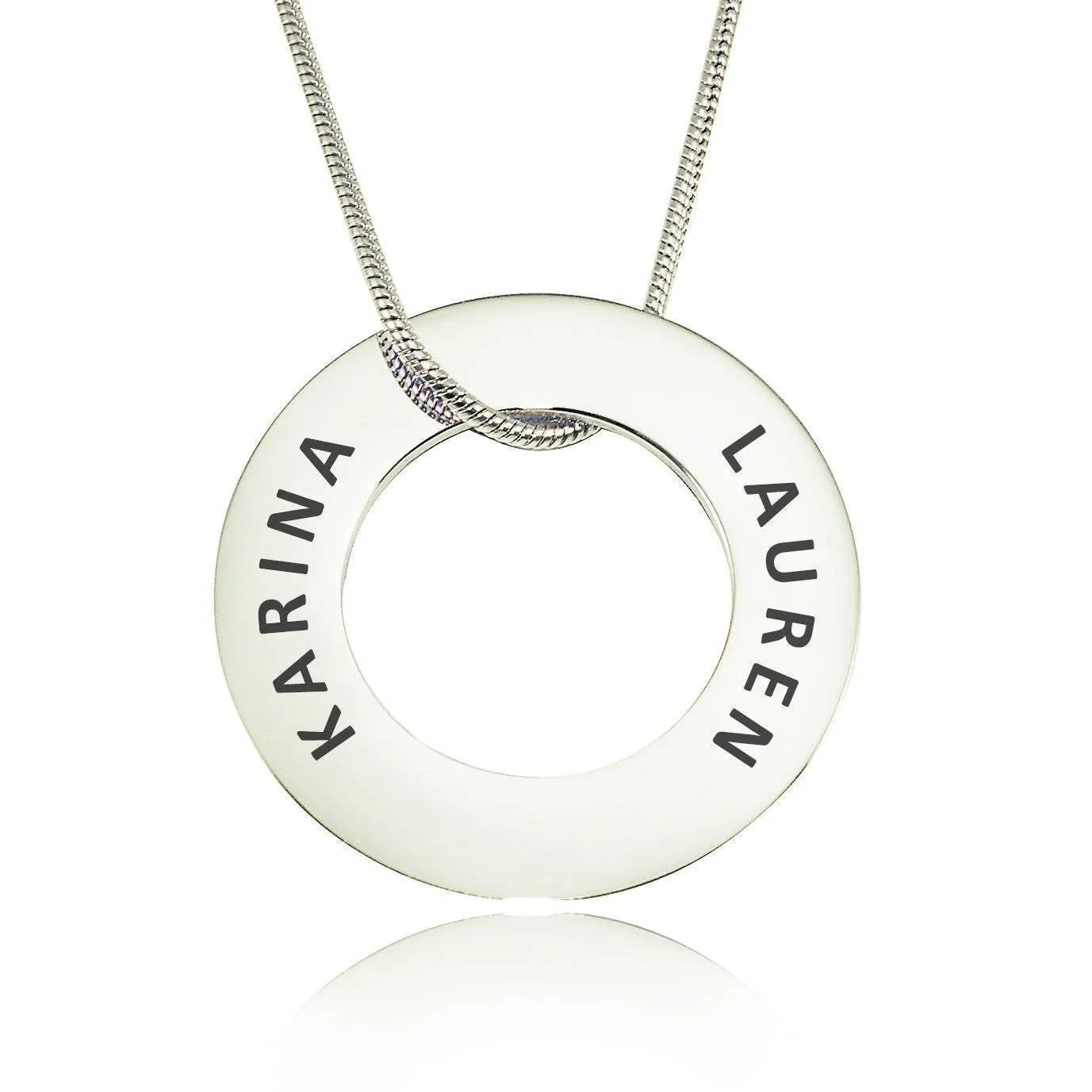 Always Forever Washer Necklace