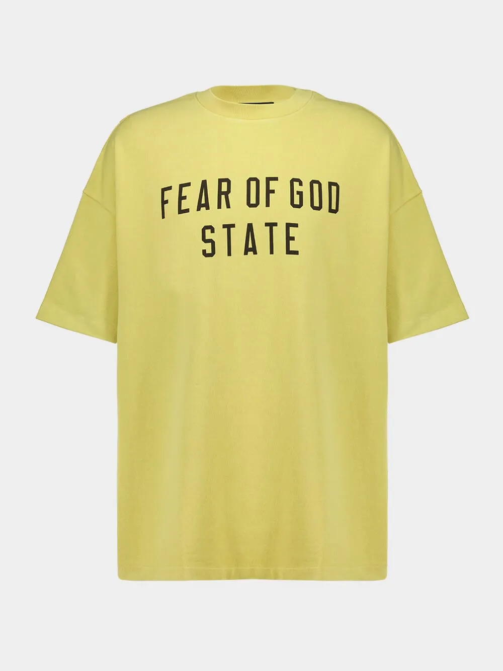Amber Heavy Jersey T-Shirt with Logo