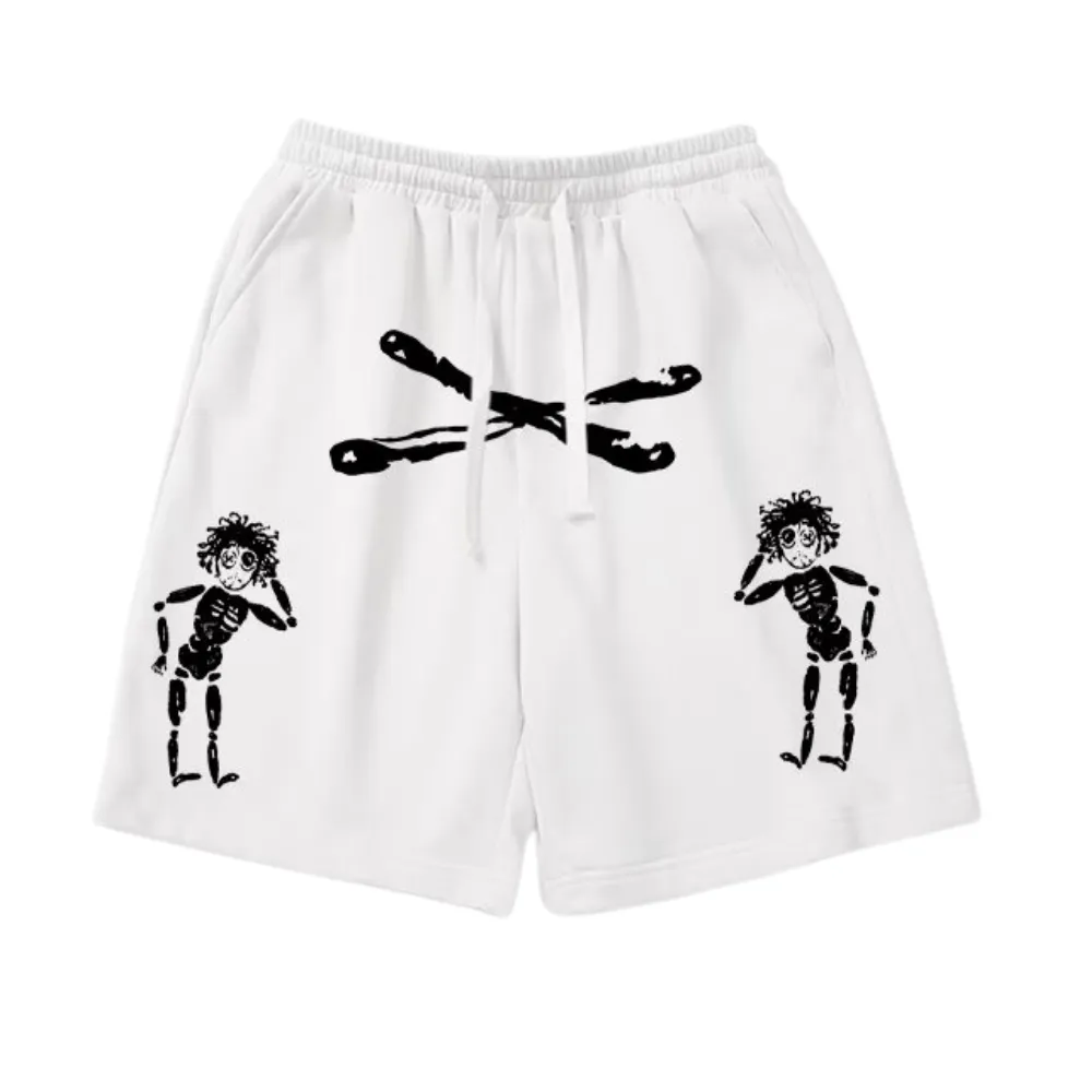 American Cross Skull Shorts