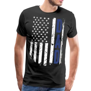 American Dad Blue Men's Premium T-Shirt (CK1871)