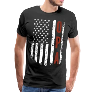 American Flag OPA Men's Premium T-Shirt