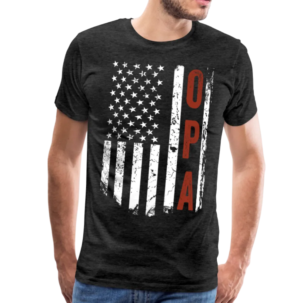 American Flag OPA Men's Premium T-Shirt