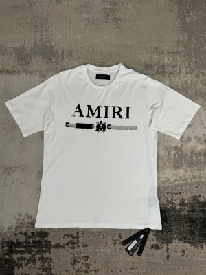 Amiri Bar Applique T-Shirt - White (Unused)