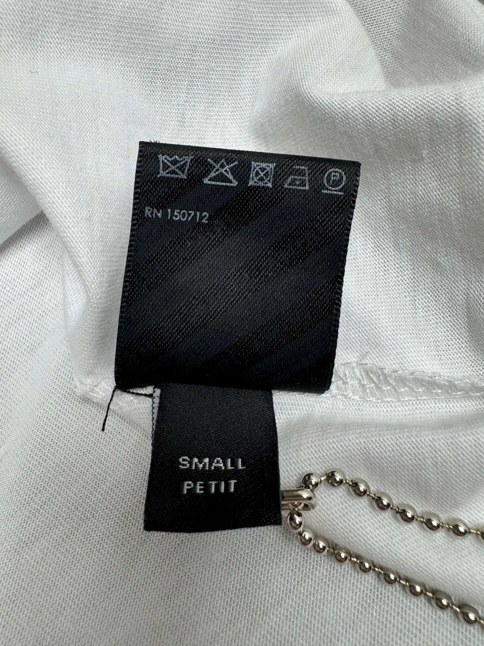 Amiri Bar Applique T-Shirt - White (Unused)