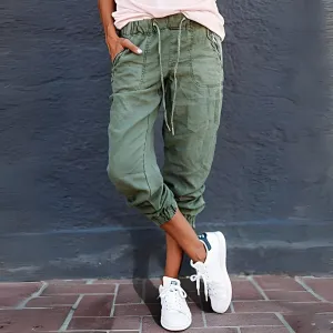 Andrea - Elegant cargo pants for women