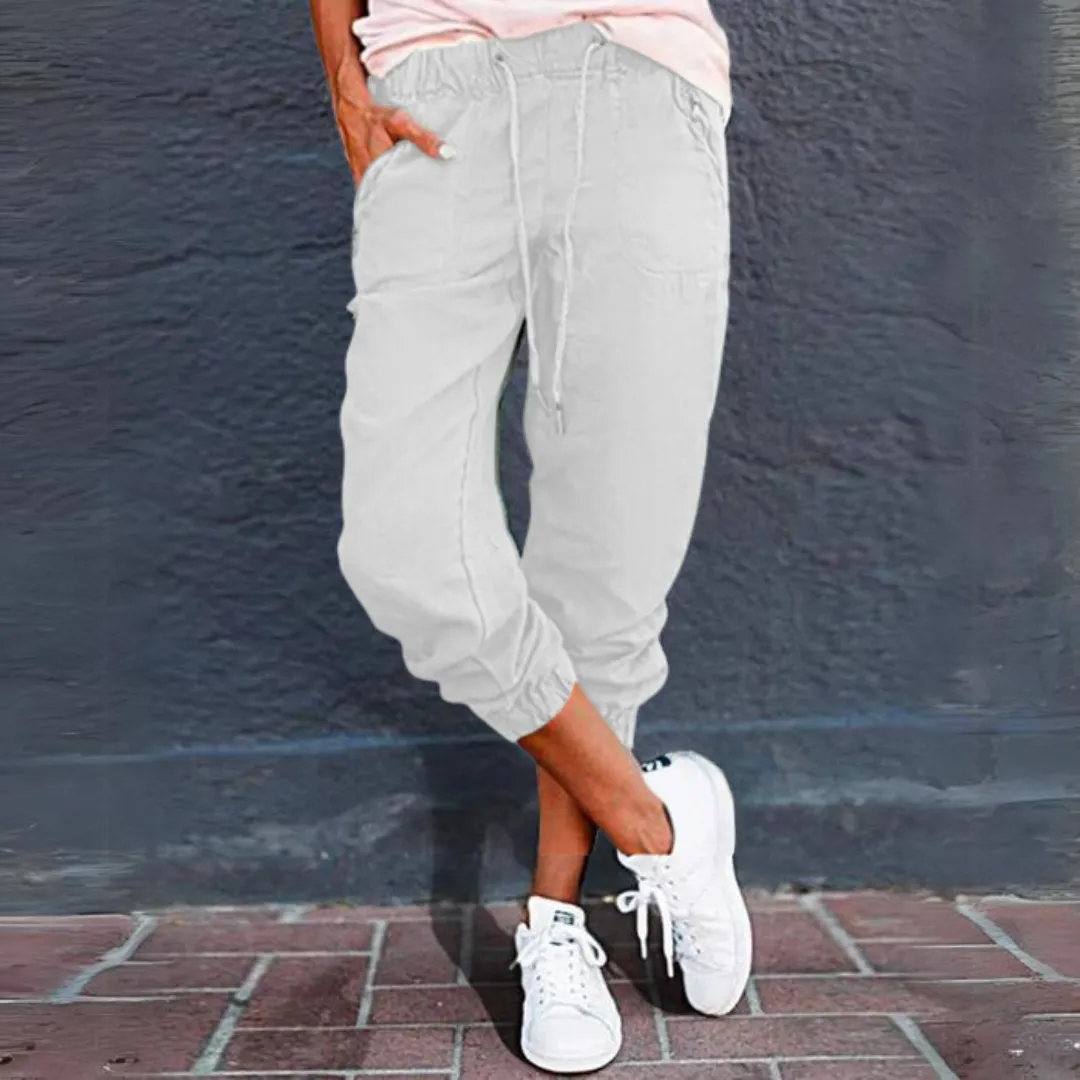 Andrea - Elegant cargo pants for women