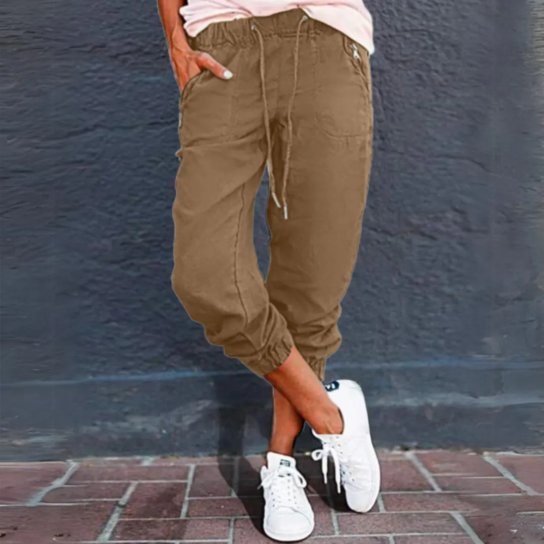Andrea - Elegant cargo pants for women