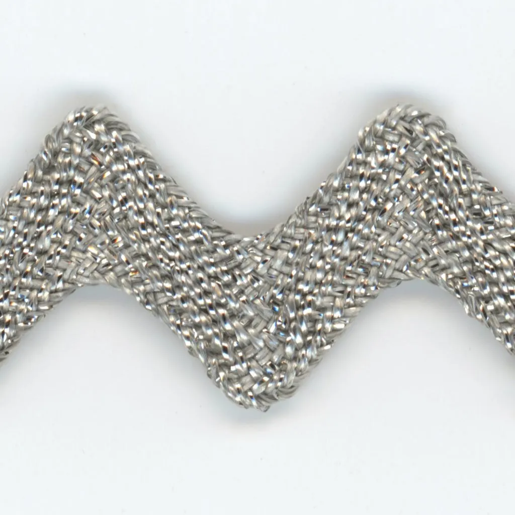Antique Metallic Trimming Braid #1 Platinum
