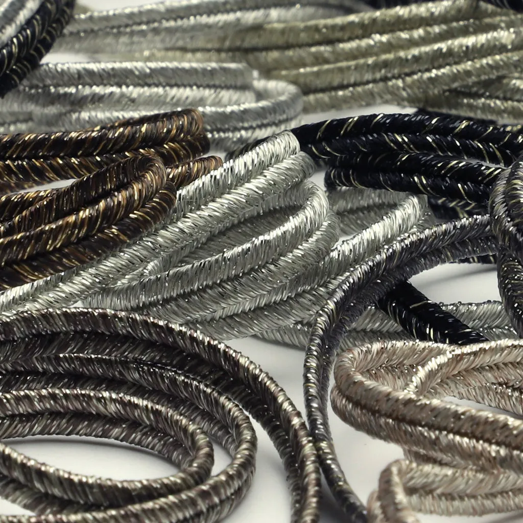 Antique Metallic Trimming Braid #3 Champagne Gold