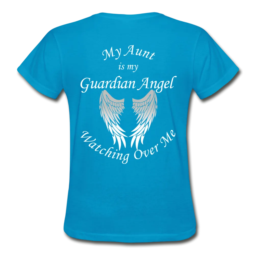 Aunt Guardian Angel Gildan Ultra Cotton Ladies T-Shirt (CK1352W)