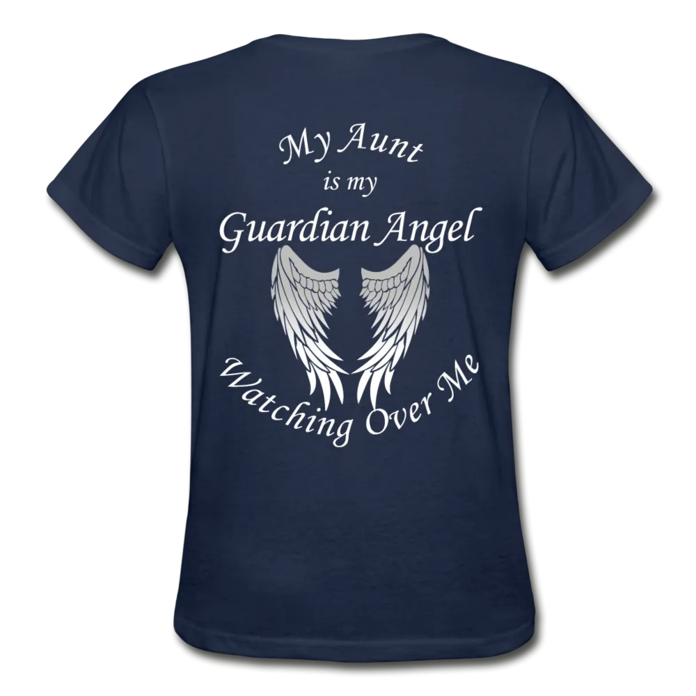 Aunt Guardian Angel Gildan Ultra Cotton Ladies T-Shirt (CK1352W)
