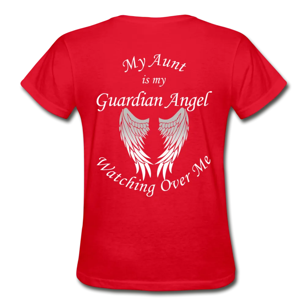 Aunt Guardian Angel Gildan Ultra Cotton Ladies T-Shirt (CK1352W)