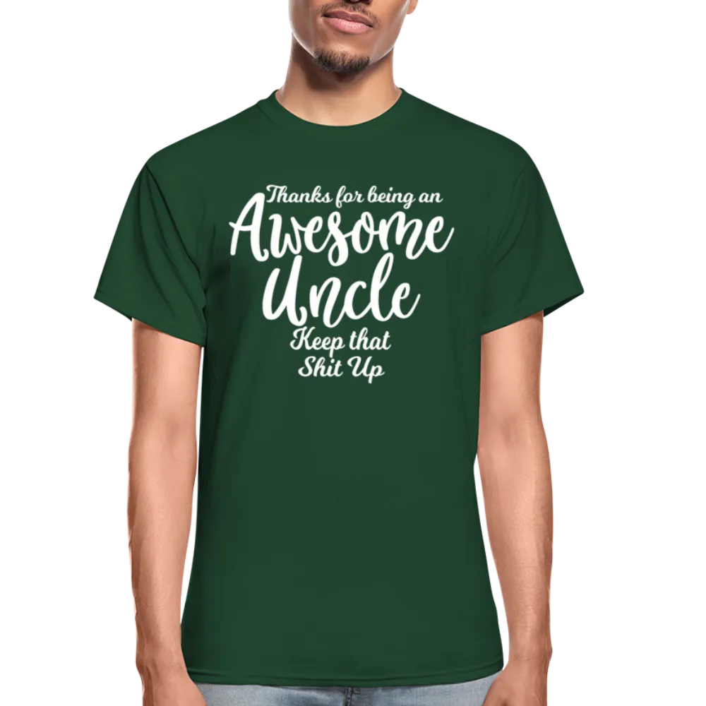 Awesome Uncle Gildan Ultra Cotton Adult T-Shirt