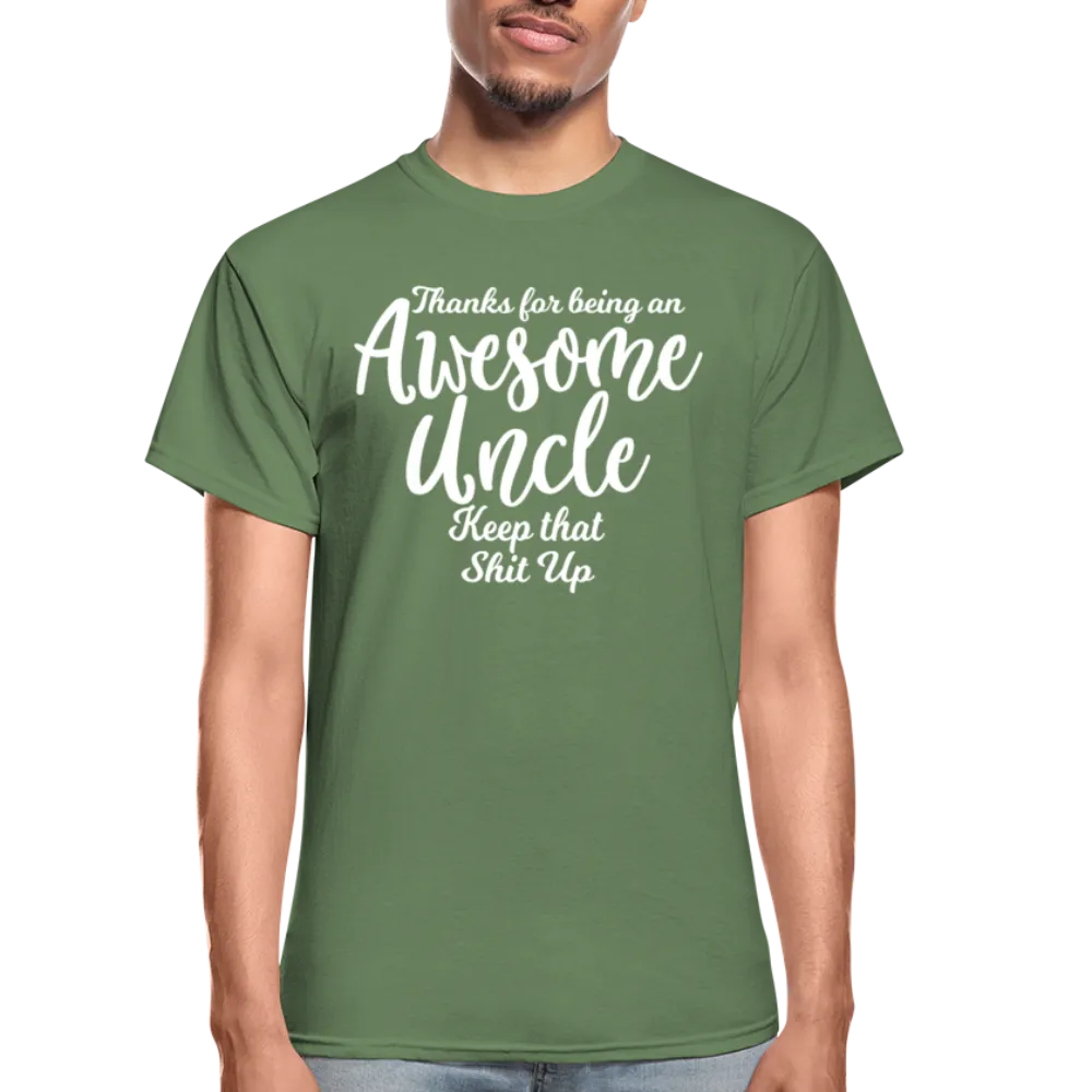 Awesome Uncle Gildan Ultra Cotton Adult T-Shirt