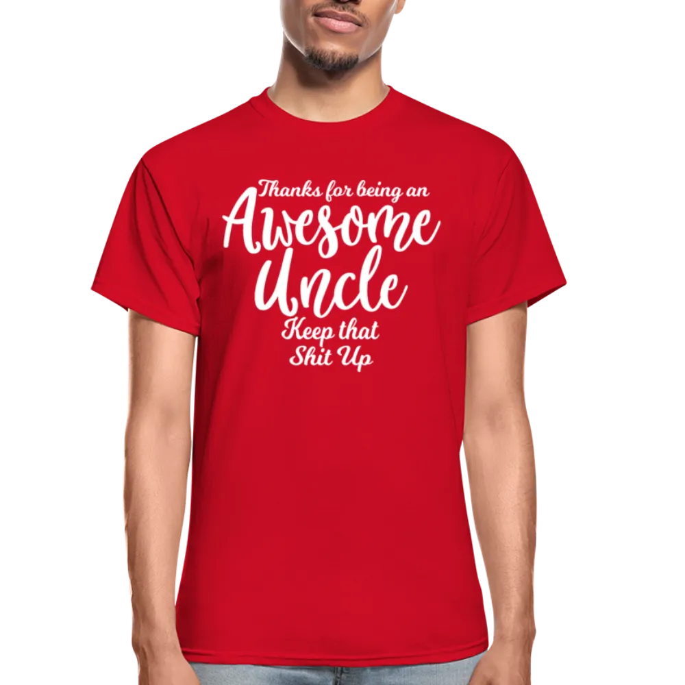 Awesome Uncle Gildan Ultra Cotton Adult T-Shirt