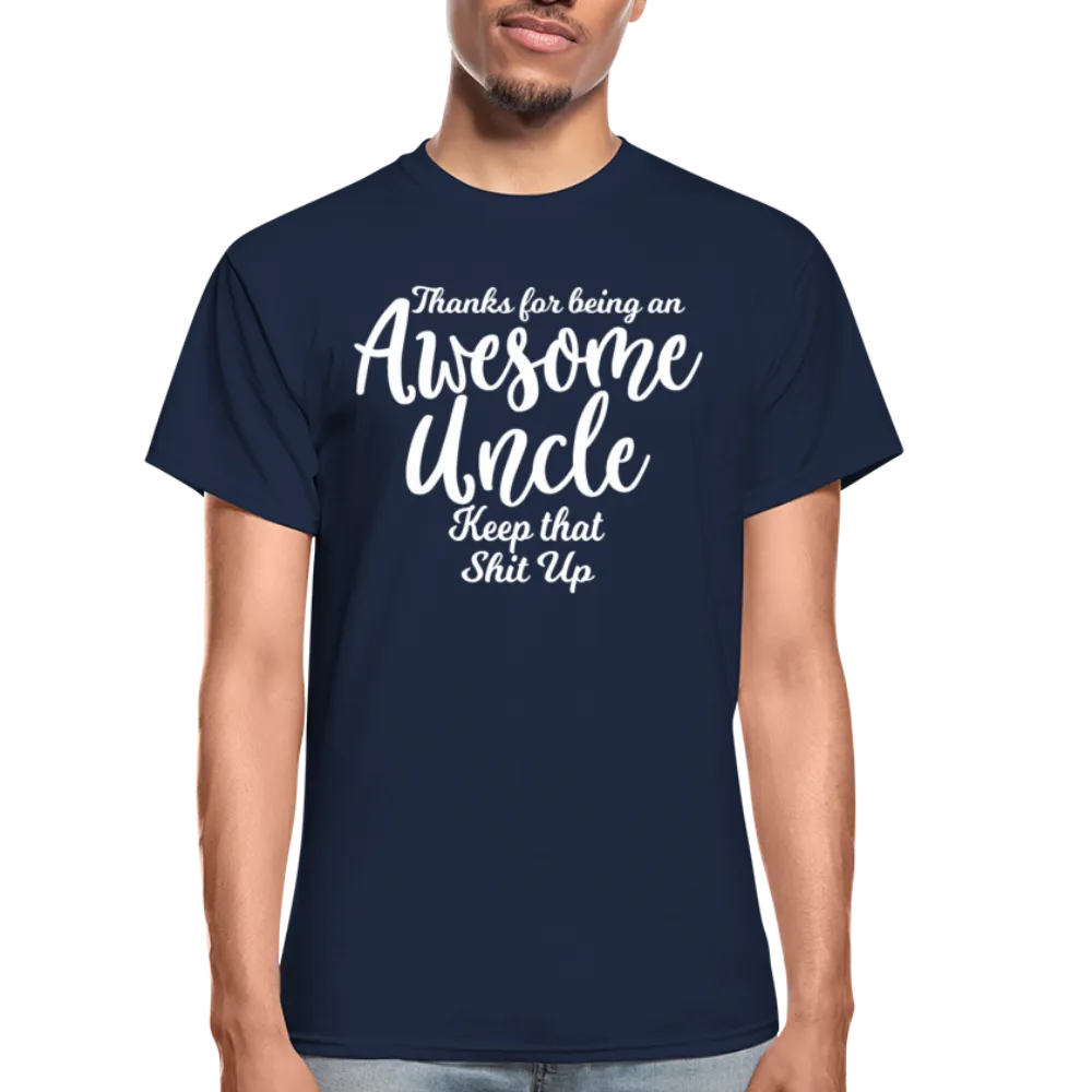 Awesome Uncle Gildan Ultra Cotton Adult T-Shirt