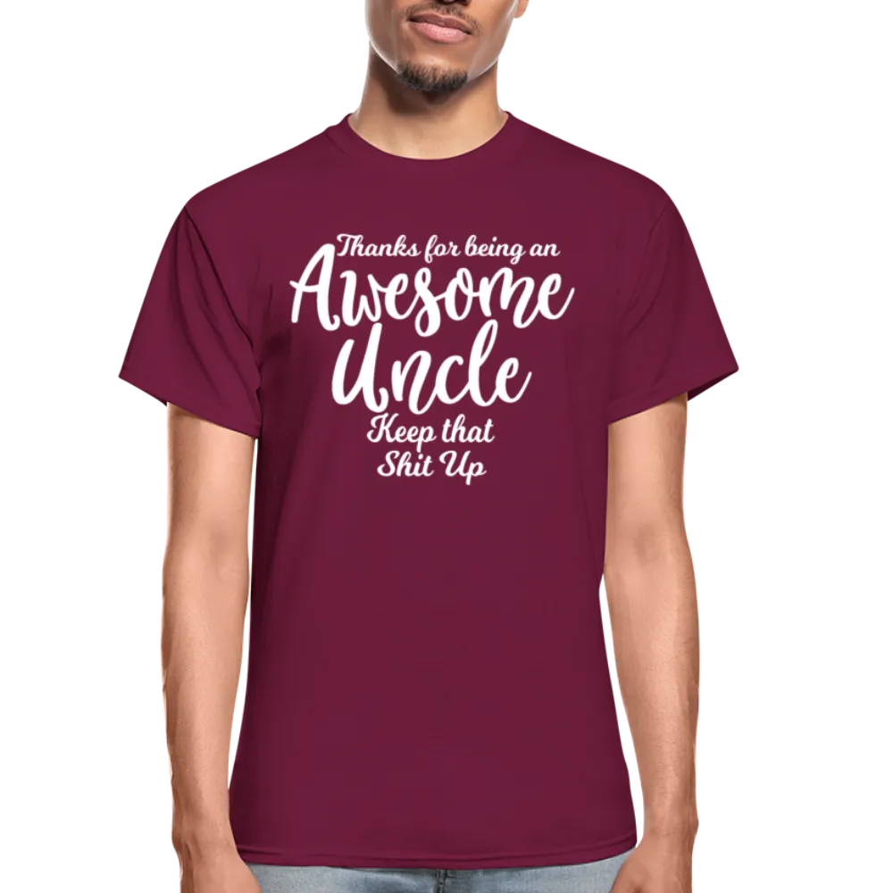 Awesome Uncle Gildan Ultra Cotton Adult T-Shirt