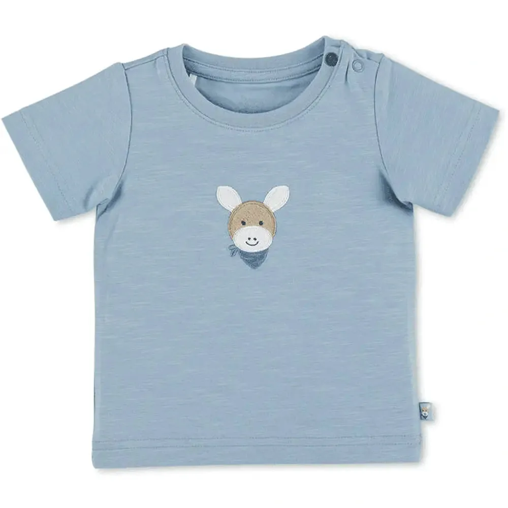 Baby Organic Tee - Blue
