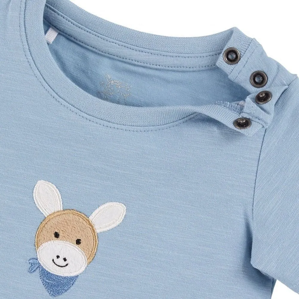 Baby Organic Tee - Blue