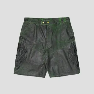 BAGGY MOTO JEAN SHORTS