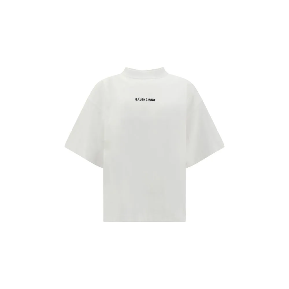 Balenciaga White logo T-shirt