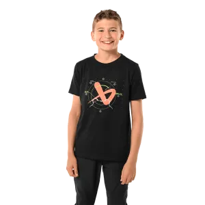 Bauer Upload Shortsleeve Youth Shirt - Black